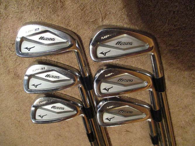 Mizuno MP-63 Iron Set 5-PW Dynamic Gold X-Stiff RH  +1" Long & 1* Upright