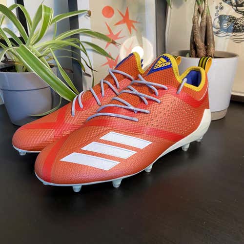 Adidas Baltimore Orange Cleats Low Cut Adizero 7.0