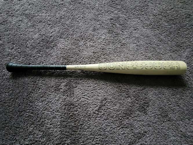 Used Kid Pitch (9YO-13YO) USSSA Certified 2020 Warstic Alloy Bonesaber Bat (-8) 23 oz 31"