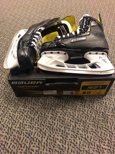 Senior Bauer Supreme S27 Regular Width Size 8 Hockey Skates