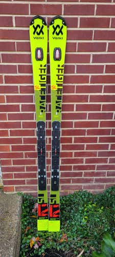 Used Volkl RaceTiger 157 SL World Cup race Skis