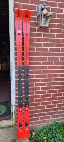 Used 180 GS Atomic Redster G9 24 Meter racing skis