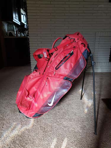 Red Used Unisex Nike Bag