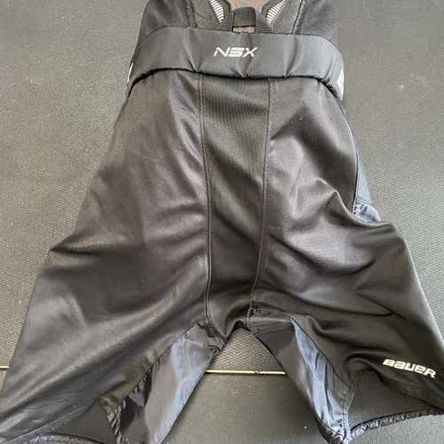 Black Senior Medium Bauer Nsx Hockey Pants