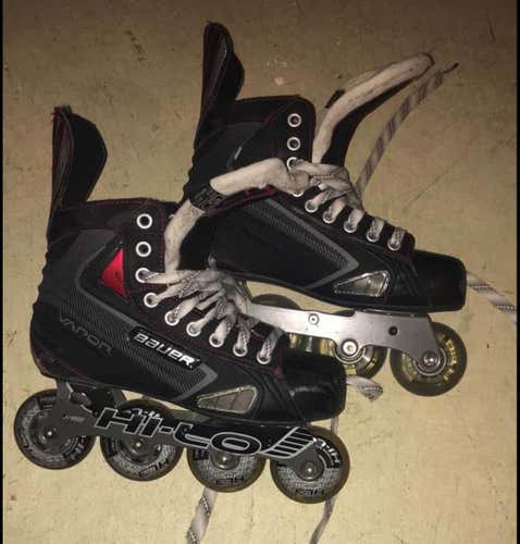 Bauer X40 Size 5 Inline Hockey Skates, Regular Width
