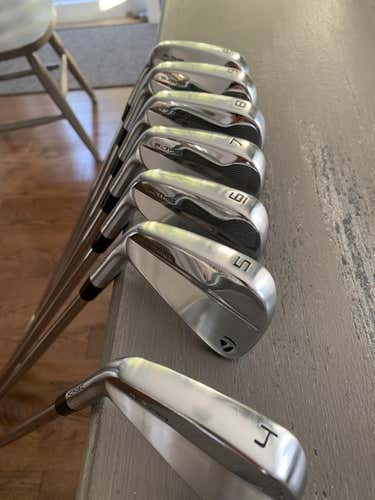 Used Men's TaylorMade P7MB Left Hand Iron Set 4-PW