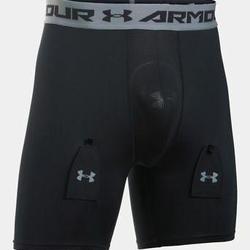 New Under Armour Purestrike Compression Shorts with Cup - XL