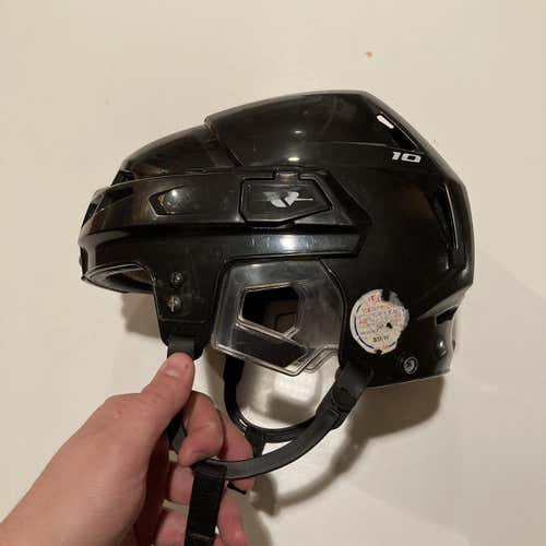 Black Used Large CCM Vector V10 Helmet
