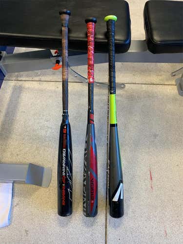 3 Bat Lot (Available Individually)