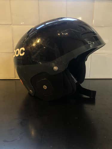 Black Used Men's Medium/Large POC Helmet