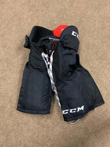 Black Junior Small CCM JetSpeed FT370 Hockey Pants