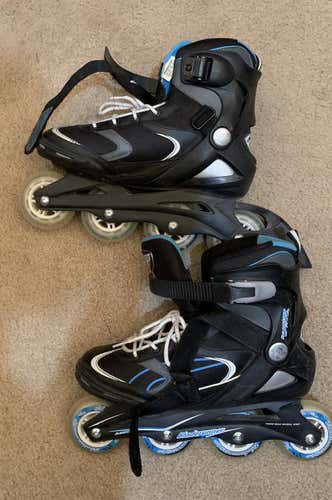 Used Senior Bladerunner Inline Skates Regular Width Size 9