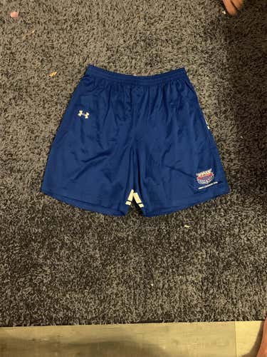 FAU Lacrosse Blue Men's Large Under Armour Shorts