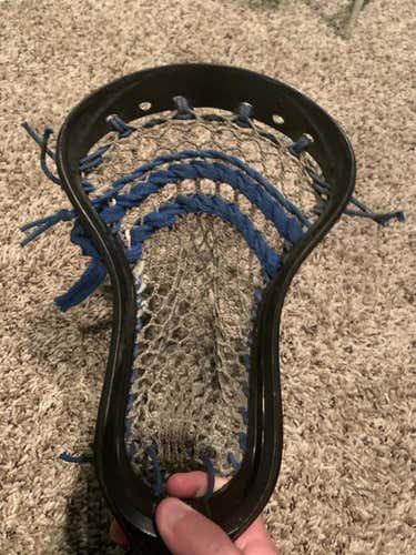 Black StringKing Strung Mark 2F Lacrosse head