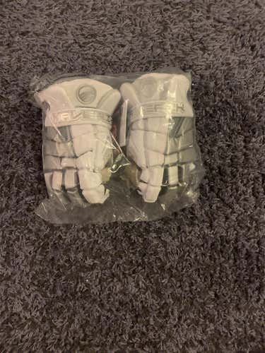 FAU Lacrosse White New Player's Maverik M4 13" Lacrosse Gloves