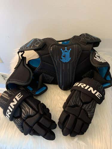 Brine Uprising II Shoulder Pads and Gloves