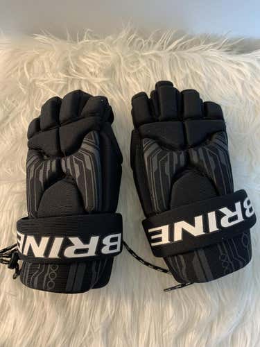 Used Brine Uprising II Lacrosse Gloves 12"