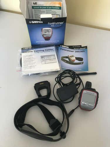 Used Garmin Forerunner 305 - Running Trainer w/ Heart Monitor