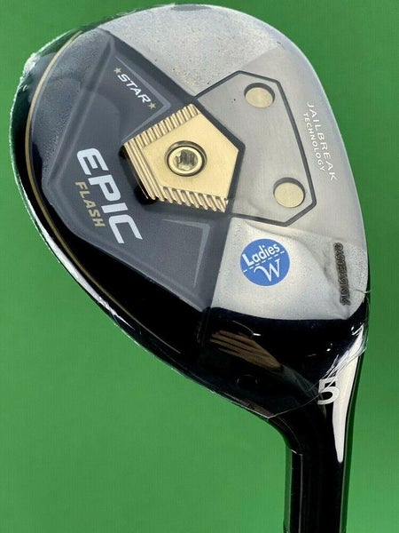 Callaway Women's Epic Flash Star Rescue 5 Hybrid 23* Attas 40 L-Flex NEW #73181