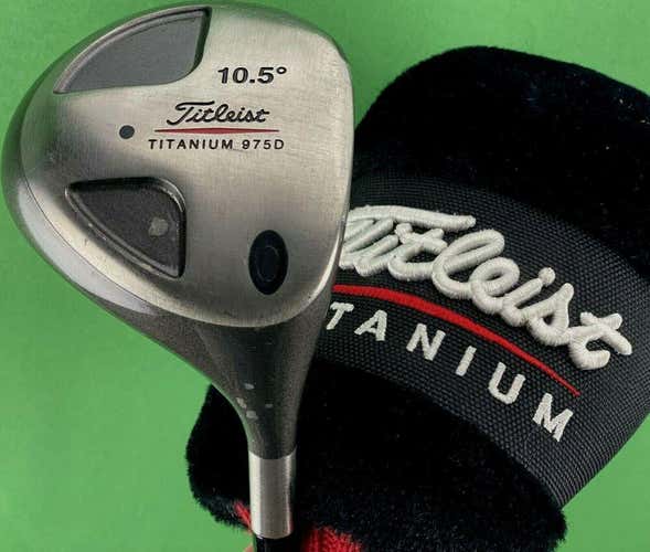 Titleist 975D Titanium Driver 10.5* Grafalloy ProLite Stiff S-Flex + Cover #2256