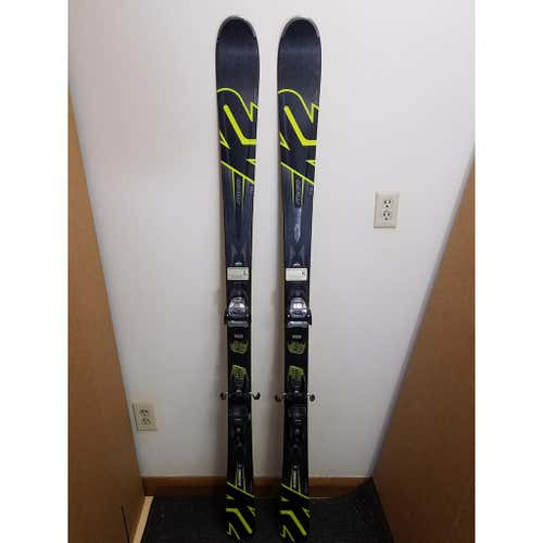 Used Men's K2 All Mountain Konic 78 Skis Size 170cm With Bindings Max Din 10