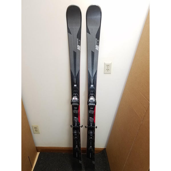 New Men's K2 All Mountain Ikonic 80 Skis Size 170cm With Bindings Max Din 10