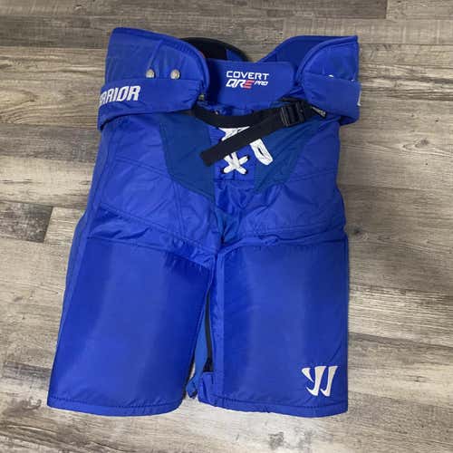 Blue Senior Large Warrior Covert QRE Pro Stock Hockey Pants
