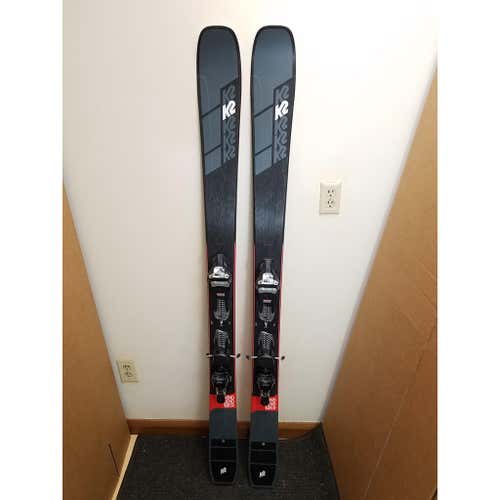 Used K2 Mindbender 99TI Size 170cm All Mountain Skis With Squire 11 ID Bindings Max Din 11