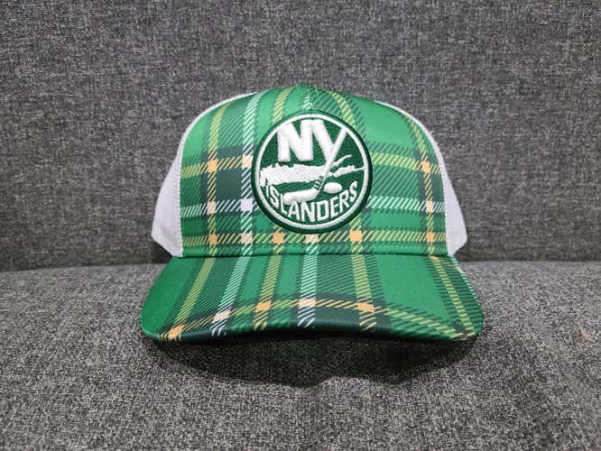 New Adidas New York Islanders St. Patrick's Day Hat