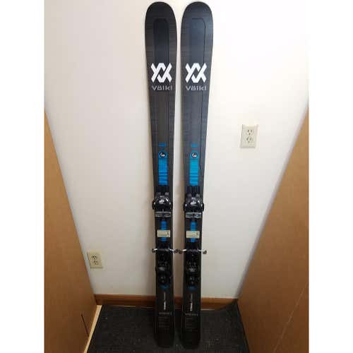 Used Volkl All Mountain Kendo 88 Size 170cm Skis Attack 13 Demo Bindings Max Din 13
