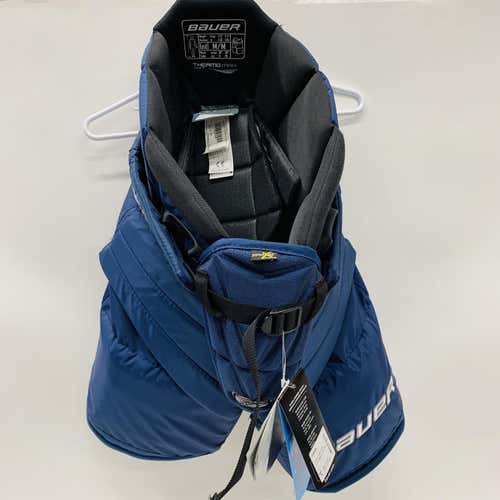 Blue Intermediate Medium Bauer Supreme S190 Hockey Goalie Pants