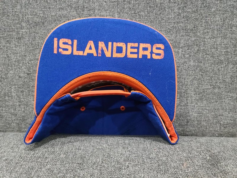 New York Islanders Mitchell And Ness Fisherman Throwback Logo Hat