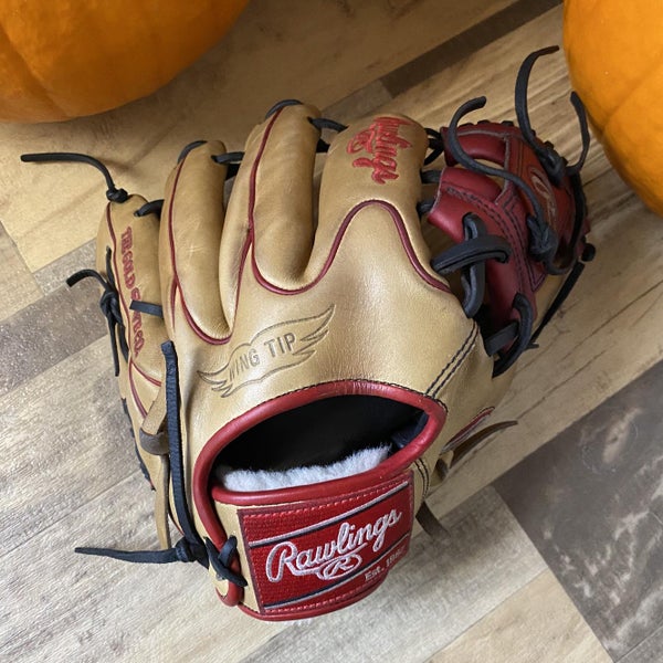 Red Adult Infield Pro Preferred 11.5" Baseball Glove