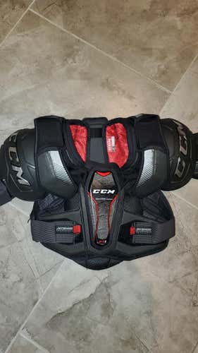 Used Junior Large CCM JetSpeed FT1 Shoulder Pads