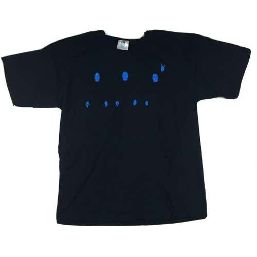 VTG 90s Blue Man Group T-Shirt Black/Blue Sz XL