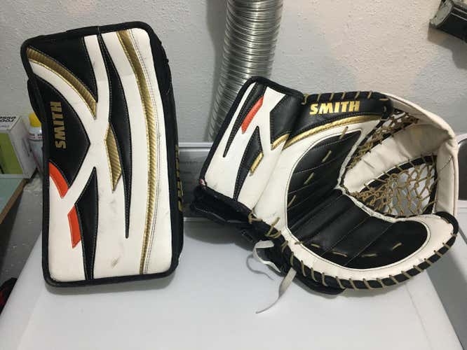 Smith Glove set Ducks colors Black/ Gold/ Orange