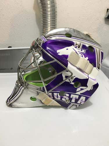 Bauer Profile 961 Helmet used by Josh Unice playing for Western Ontario Mustangs