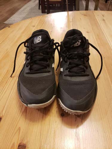 Black Used Adult Men's Size 10 (Women's 11) Turf Cleats New Balance