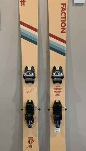 New 2020 Faction Candide 4.0 176cm w/ 2020 Marker Griffon Sole ID Bindings
