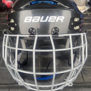 Black Used XS Bauer BHH5100 Pro Stock Helmet