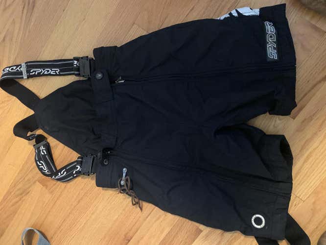 Black Used Youth Unisex Size 10 Spyder Shorts