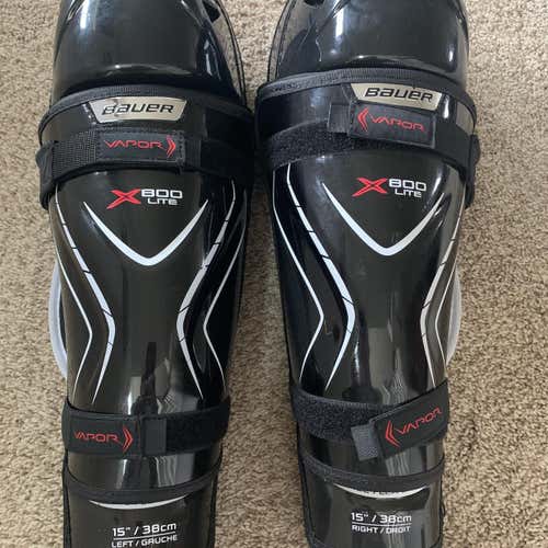 Senior Bauer Vapor X800 lite Shin Pads