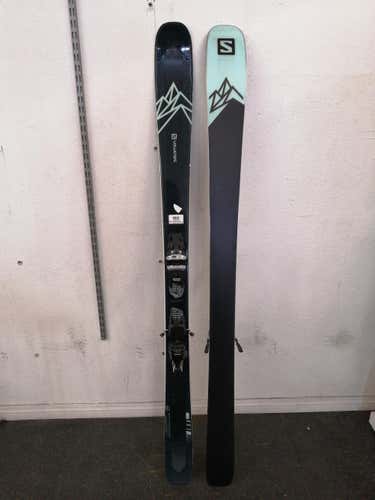 Women's 2019 169cm Salomon QST Lux 92 Skis With Bindings