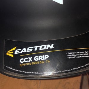 Black New 7 1/2 Easton Batting Helmet