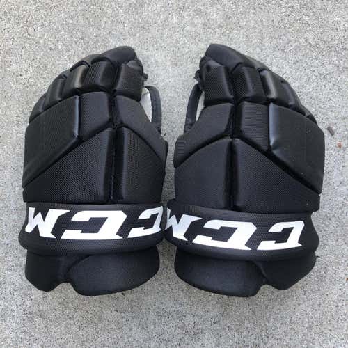 Black Junior CCM 24K 12"  Gloves