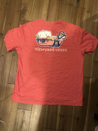 Vineyard Vines Pink XL Lacrosse Shirt