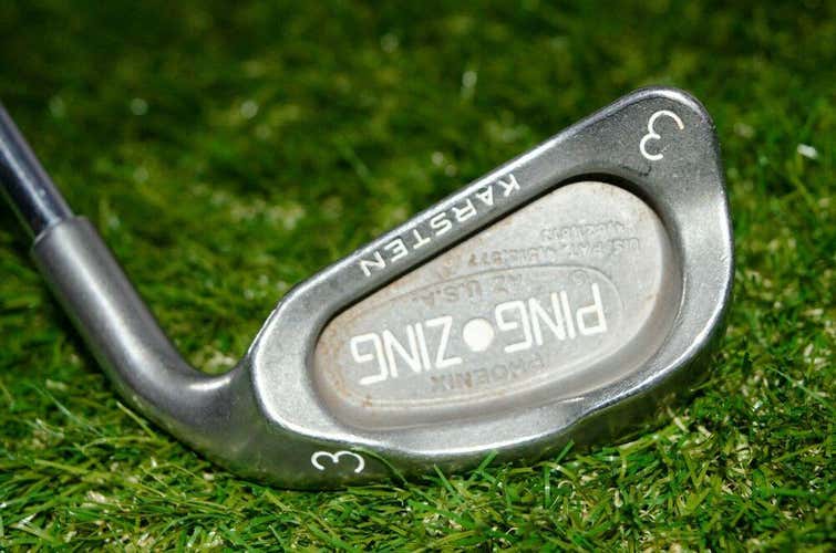 Ping	Zing Karsten	3 Iron	Right Handed	39"	Steel	Stiff	New Grip