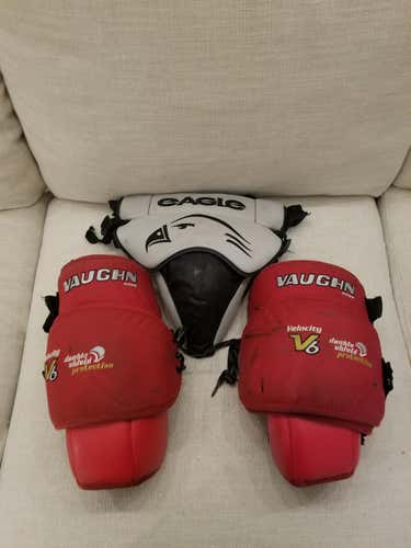 New Vaughn knee guards EAGLE GOALIE CUP