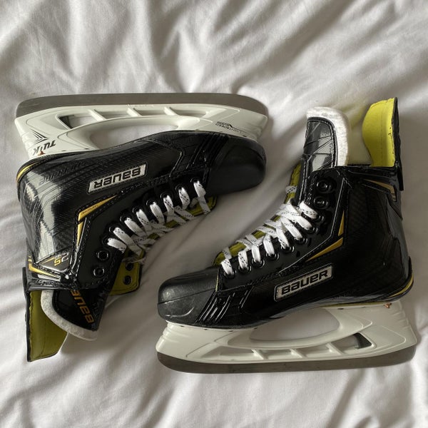 Brand new CustomSenior Bauer Supreme 2S Pro Regular Width Pro Stock Size 8 3/4 Hockey Skates