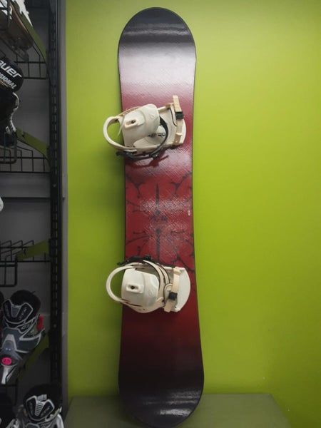 Used Face Forward Maiden 148 Cm Snowboard Womens Combo